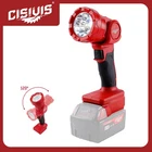 Cisivis Led Flashlight Cordless Work Compatible Milwaukee M18 Battery New. Price: $10.44.