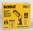 Brand New Dewalt DCL050 Led 20V Pivoting Flashlight Work Area. Price: $65.09.