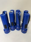 Vintage Garrity Flashlights Blue Lot Of 8 Battery Powered Plastic New Old Stock. Price: $29.99.