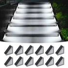 Uni Pnr Solar Stair Lights Outdoor, 12 Pack Waterproof New. Price: $123.28.