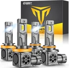 Termitor H11/H8+9005 Led Light Bulb 180000LM Ultra White Brighte Hi/low/fog Beam New. Price: $47.99.