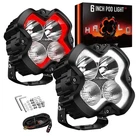 Novsight Halo Series 6'' Led Pod Light Spot Flood Beam Offroad Suv Truck Lamp New. Price: $339.99.