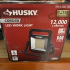 Husky 12000 Lumen Led Portable Corded Work Light K40569 - For Parts Repair New. Price: $42.00.