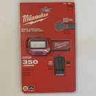 Milwaukee 2103 Led Headlamp 350 Lumens IP54 Microfiber Strap Hard Hat Clips New. Price: $27.99.