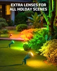 120V Outdoor, 500LM Waterproof Led With 3 Extra Lenses (... New. Price: $22.95.