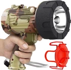1000000 Lumen Rechargeable Waterproof Spotlight Flashlight - Camouflage Grey New. Price: $86.44.