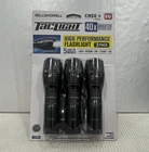 Bell+howell Taclight 3-PACK 500LM Led Flashlights, Zoom, Strobe/sos IP44 New. Price: $20.00.