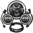 7 Inch Motorcycle Led Headlight 4.5" Fog Passing Lamps Dot Kit For Harley Dav... New. Price: $159.91.