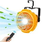 Yex-bur Fan For Dewalt 20V Battery, Portable Ceiling With Hanging Hook, R... New. Price: $63.19.