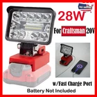 Cordless Led Work Light For Craftsman V*20 20V Lithium Battery W/usb Portable New. Price: $34.99.