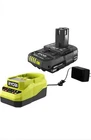 Ryobi PSK005 One+ 18V Lithium-ion Starter Kit (2.0 Ah Battery & Charger) New Open. Price: $49.95.