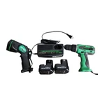 Hitachi 12V Cordless Drill DS12DVF UB12D Flashlight UC12SD Charger Batteries K Used. Price: $34.95.