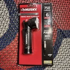 Husky 750 Lumens Rechargeable Dual Power Swivel-head Flashlight New. Price: $17.99.