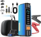 2500A Jump Starter W/150PSI Air Compressor, 12V Car Battery Booster Kit New. Price: $123.99.
