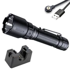 Fenix WF26R Rechargeable Duty Police Flashlight, 3000 Lumen With Charging Cradle New. Price: $129.95.