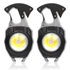 Makdak Cob Keychain Work 2PC Rechargeable Edc Flashlight 7 Mod... New. Price: $22.38.