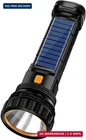 E-shidai Solar Rechargeable Flashlight, Multi Function 1000 Lumens Led New. Price: $22.73.