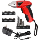 Stalwart 25-PIECE Cordless Electric Screwdriver Kit Led Light Drill Red New. Price: $17.43.