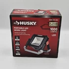 Husky 1000 Lumens Led Portable Work Light Open. Price: $21.98.