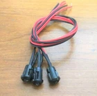 3 Bright Bbt 12 Volt Red Led 1/4" Snap-in Mini Indicator Lights New. Price: $12.95.