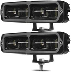 Deri Inch Led Light Bar, 2PCS 6000LM Spot Slim Pods With Cutoff White New. Price: $49.94.