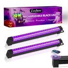 2 Pack Rechargeable Black Light Bar, 5000MAH Large Capacity Battery Powered B... New. Price: $28.04.