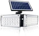 Solar Motion-sensor Wide-illumination Outdoor-lights 42 Led IP65 Waterproof New. Price: $24.99.