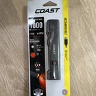Coast Slayer Max 1000 Lm Led Rechargeable Flashlight IP54 Black Aluminum New. Price: $18.00.