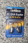 Dorcy 2C/2AA Krypton Flashlight Replacement Bulb Clear 2.2 V Bayonet Base 2PK New. Price: $9.99.
