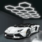 Hexagon Garage Lights, Led Honeycomb 456W, 54720LM, New. Price: $181.99.