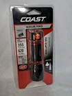 Coast Pure Beam Flashlight Twist Focus Bulls Eye Spot 355 Lumen, 620 Ft Range New. Price: $16.50.