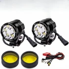 Led Motorcycle Yellow Fog Driving Spotlights Auxiliary Front Light... New. Price: $116.88.