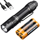 Fenix PD36 3000 Lumen Tactical Flashlight W/ 2X Usb-c Rechargeable Batteries New. Price: $114.45.