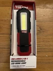 Hyper Tough 350-LUMEN 2IN 1 Rechargeable Led Work Light, Magnetic, Cordless New. Price: $19.95.