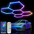 Ztanhouse 25 Pack Rgb Hexagon Led Garage Lights Smart App Remote- Ob Open. Price: $99.99.