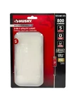 Husky 800 Lumen 3-IN-1 Rechargeable Utility Light With 10000 Mah Power Bank- New. Price: $22.00.