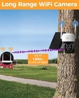 Xmarto 100% Wire-free Solar Ptz Home Security Camera System Wireless, 4-SET 2K New. Price: $275.00.