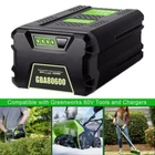 For Greenworks 5.0AH Battery GBA80600 Volt Replacement GBA80200 Power Tools New. Price: $76.98.