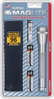 Maglite Mini Incandescent Flashlight Compact, 2-CELL Aa, Gray New. Price: $14.76.