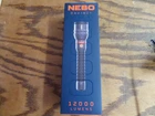 Nebo Davinci 12000 Lumens Battery Powered Mag Dial Flashlight New. Price: $169.95.