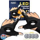Parigo Led Flashlight Gloves, Novelty Stocking Stuffers For Men, New. Price: $27.99.