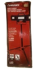 Husky 7000 Lm Led Corded Tripod Worklight 5 Ft 360 Coverage 120V Open. Price: $59.99.