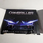 Combriller Led Fog Light 6000K White H11/H8/H16 Bulbs, Lumens Open. Price: $12.95.