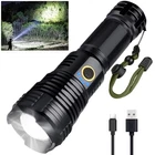 Bengmxj 990000 Lumens Rechargeable Led Tactical Flashlight Waterproof Zoomable New. Price: $33.98.