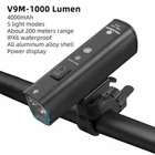 Rockbros Bike Head Usb Rechargeable Led Alu Shell Flashlight 1000LM 800LM New. Price: $28.99.