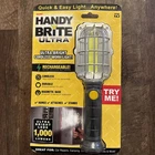 Handy Brite Ultra 1000 Lumens Led Rechargeable Cordless Handheld Flashlight New. Price: $24.44.
