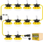 100FT Led Construction String Lights, Waterproof, Linkable, Etl Certified New. Price: $149.99.