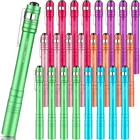 24 Pack Led Pen Bulk, Pocket With Clip, Aluminum Flashlights New. Price: $38.62.