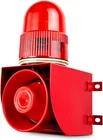 Industrial Sound And Light Alarm Siren - Led Strobe Warning 120DB Loud Hor New. Price: $221.99.