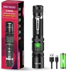 Rechoo Rechargeable Flashlights High Lumens, Double Switch S3000L Led Flashli... New. Price: $17.97.